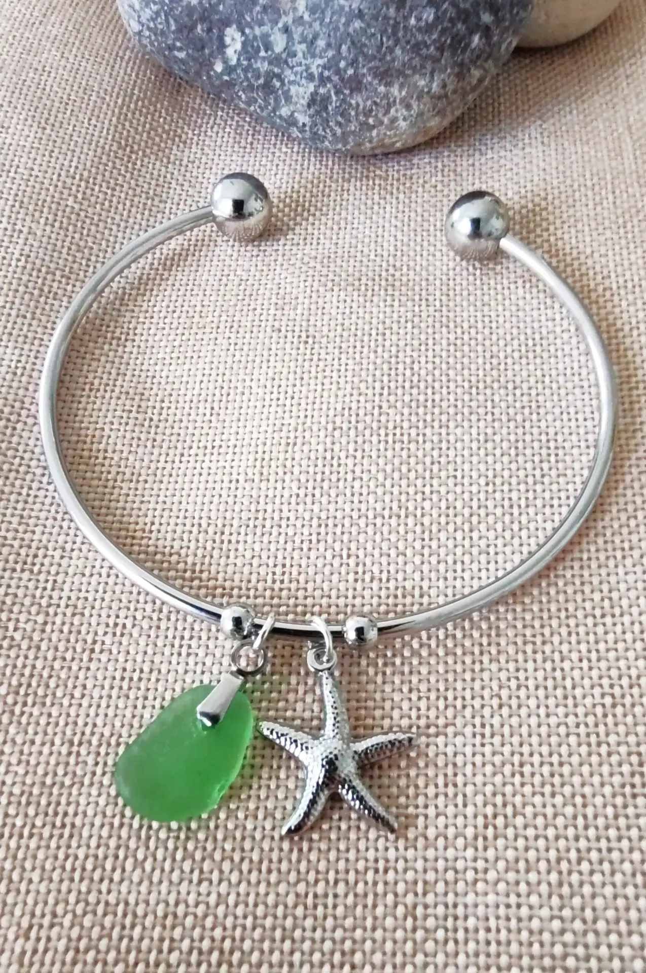 Bracelet argenté Nerita