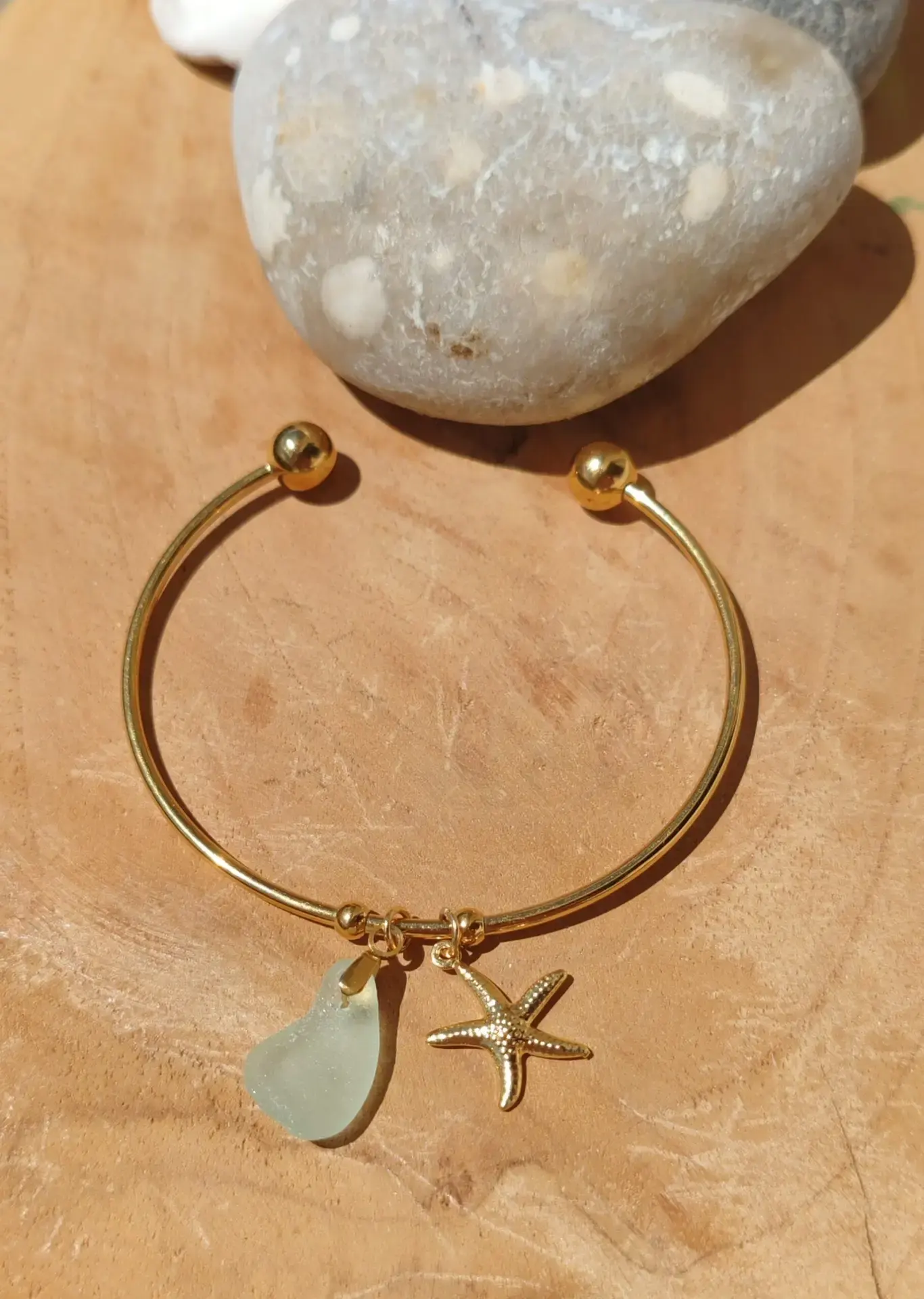 Bracelet doré Nerita, vue 3